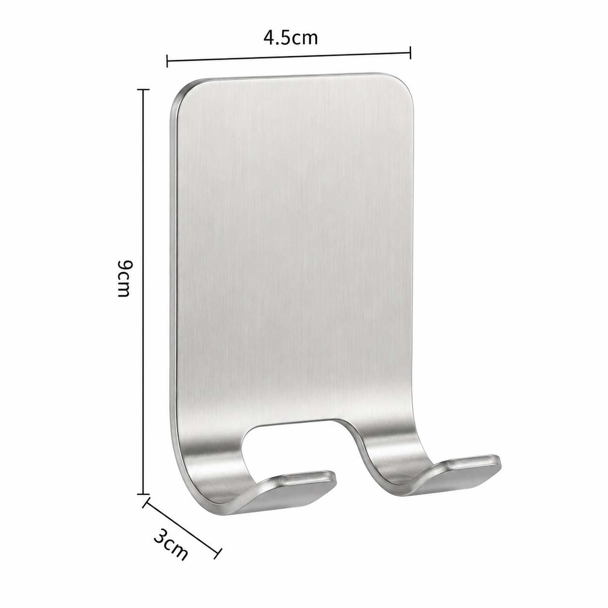 Bathroom Stainless Steel Razor Holder Storage Hook Wall